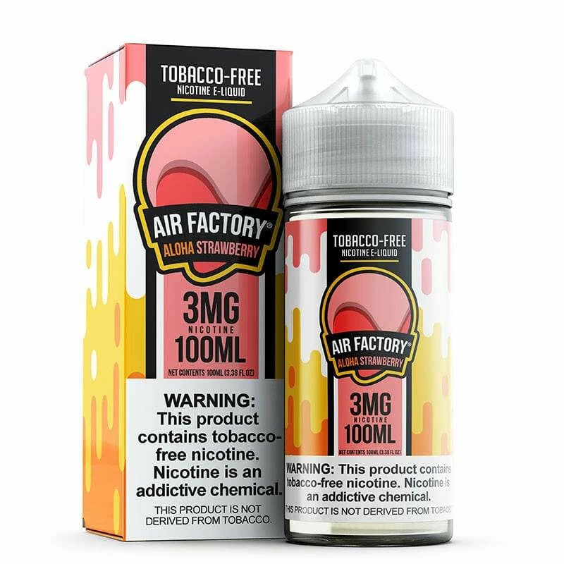 VTM B2C Warehouse Aloha Strawberry E-Juice By Air Factory Synthetic E-Liquids