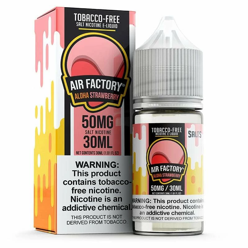 VTM B2C Warehouse Aloha Strawberry E-Liquid By Air Factory Synthetic Salt