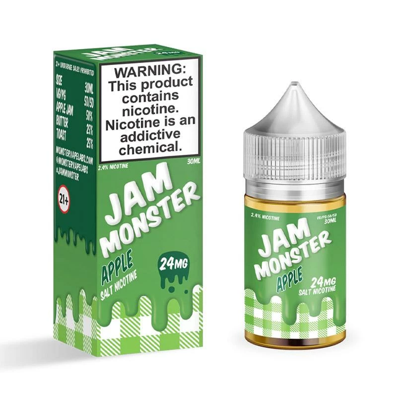VTM B2C Warehouse Apple E-Liquid By Jam Monster Synthetic Salt Synthetic Nicotine