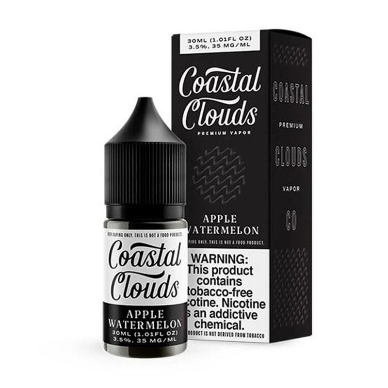 VTM B2C Warehouse Apple Watermelon ELiquid By Coastal Clouds TFN Salts E-Liquids