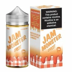 VTM B2C Warehouse Apricot E-Juice 100ml By Jam Monster Synthetic