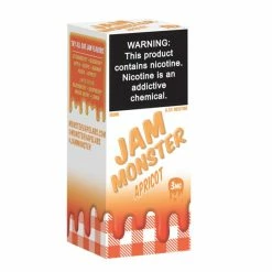 VTM B2C Warehouse Apricot E-Juice 100ml By Jam Monster Synthetic