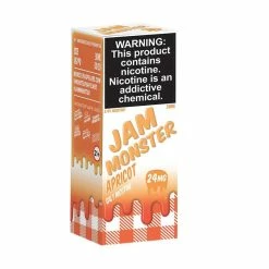 VTM B2C Warehouse Apricot E-Liquid By Jam Monster Salt