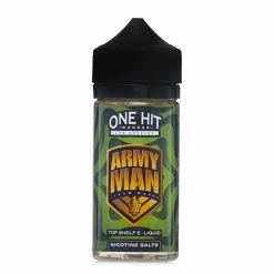 VTM B2C Warehouse One Hit Wonder Salt Army Man E-Juice 100ml By One Hit Wonder Synthetic