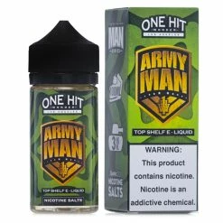 VTM B2C Warehouse One Hit Wonder Salt Army Man E-Juice 100ml By One Hit Wonder Synthetic