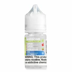VTM B2C Warehouse E-Liquids Awesome Apple Sour ICE By Smoozie Synthetic SALT