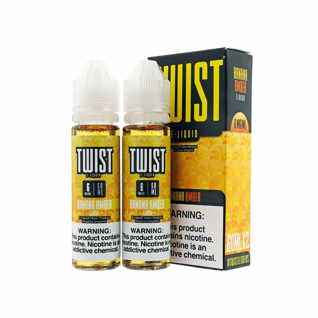 VTM B2C Warehouse Banana Amber E-Juice By Twist E-Liquids