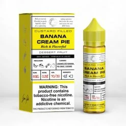 VTM B2C Warehouse Banana Cream Pie E-Juice By Glas BSX E-Liquids