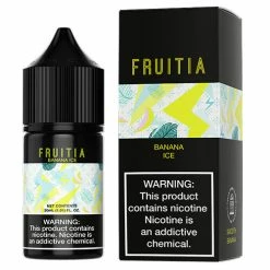 VTM B2C Warehouse E-Liquids Banana Ice E-Liquid By Fruitia Salt