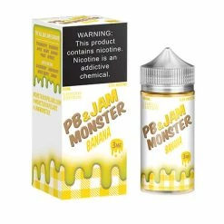 VTM B2C Warehouse NEW Banana Peanut Butter By PB & Jam Monster NTN