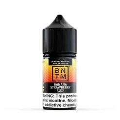 VTM B2C Warehouse Banana Strawberry E-Liquid By Bantam Salt E-Liquids