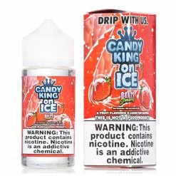 VTM B2C Warehouse Synthetic Nicotine Belts Strawberry E-Juice By Candy King On Ice Synthetic
