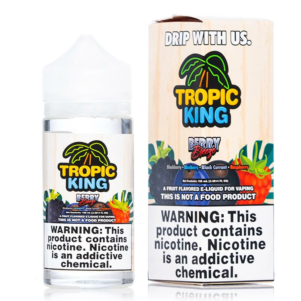 VTM B2C Warehouse Synthetic Nicotine Tropic King Berry Breeze E-Juice By Candy King Synthetic