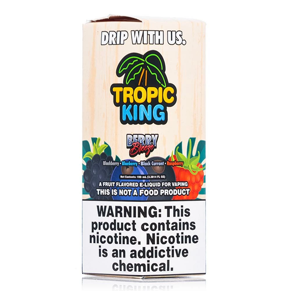 VTM B2C Warehouse Synthetic Nicotine Tropic King Berry Breeze E-Juice By Candy King Synthetic