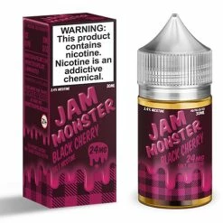 VTM B2C Warehouse Black Cherry By Jam Monster Synthetic Salt E-Liquids