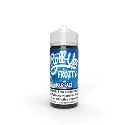VTM B2C Warehouse Blue Raspberry Ice E-Liquid By Juice Roll Upz Synthetic Synthetic Nicotine