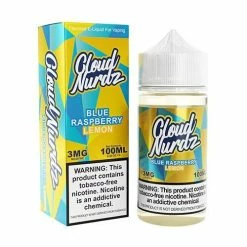 VTM B2C Warehouse Blue Raspberry Lemon 100ml E-Juice By Cloud Nurdz Synthetic E-Liquids