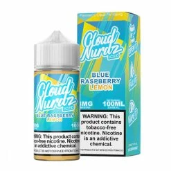 VTM B2C Warehouse Blue Raspberry Lemon ICED E-Juice By Cloud Nurdz Synthetic
