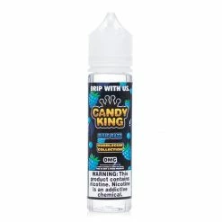VTM B2C Warehouse Blue Razz E-Juice By Candy King Bubblegum Collection Synthetic Synthetic Nicotine
