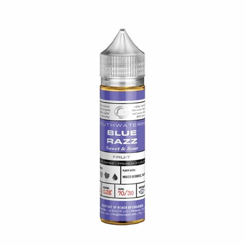VTM B2C Warehouse Blue Razz E-Juice By Glas BSX