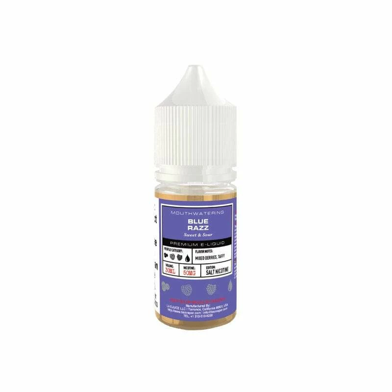 VTM B2C Warehouse E-Liquids Blue Razz E-Liquid By Glas BSX Salt