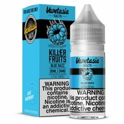 VTM B2C Warehouse NEW Blue Razz E-Liquid By Vapetasia Killer Fruits NTN Salt