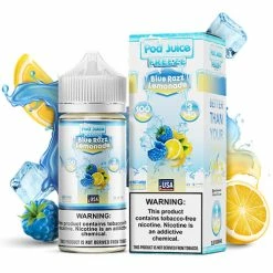 VTM B2C Warehouse Blue Razz Lemonade Freeze E-Liquid By Pod Juice TFN NEW