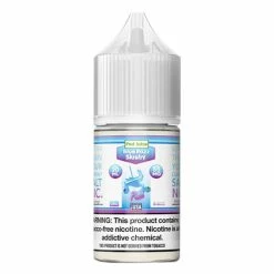 VTM B2C Warehouse Blue Razz Slushy E-Liquid By Pod Juice TFN Salts NEW