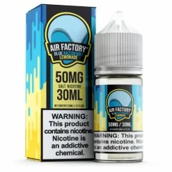 VTM B2C Warehouse NEW Blue Razzberry Lemonade By Air Factory Synthetic Salt