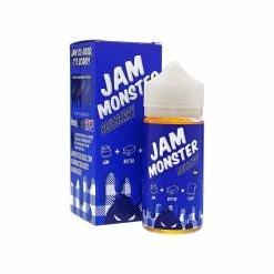 VTM B2C Warehouse Blueberry E-Juice 100ml By Jam Monster Synthetic