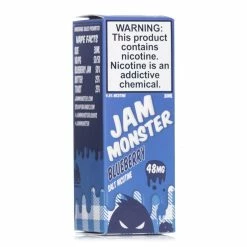 VTM B2C Warehouse Blueberry E-Liquid By Jam Monster Synthetic Salt Synthetic Nicotine