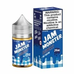 VTM B2C Warehouse Blueberry E-Liquid By Jam Monster Synthetic Salt Synthetic Nicotine