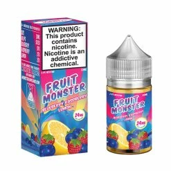 VTM B2C Warehouse Blueberry Raspberry Lemon E-Liquid By Fruit Monster Synthetic Salt Synthetic Nicotine