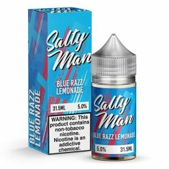 VTM B2C Warehouse NEW Bluerazz Lemonade E-Liquid By Salty Man NTN Salt