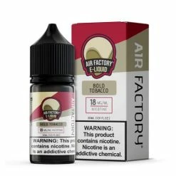 VTM B2C Warehouse Bold Tobacco E-Liquid By Air Factory Salt E-Liquids