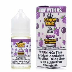 VTM B2C Warehouse Synthetic Nicotine Grape E-Liquid By Candy King Bubblegum Collection On Synthetic Salt