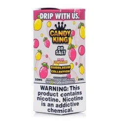 VTM B2C Warehouse Pink Lemonade E-Liquid By Candy King Bubblegum Collection On Synthetic Salt