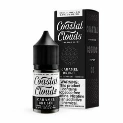 VTM B2C Warehouse Caramel Brulee ELiquid By Coastal Clouds TFN Salts E-Liquids