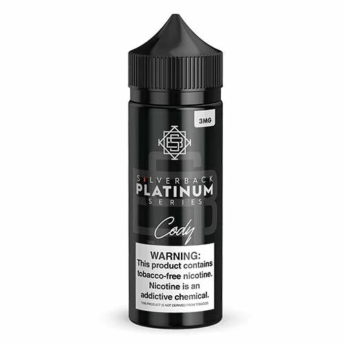 VTM B2C Warehouse NEW Cody E-Juice By Silverback Platinum Series Tobacco-Free