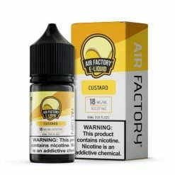 VTM B2C Warehouse Custard E-Liquid By Air Factory Salt