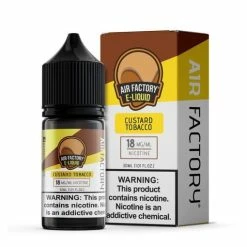 VTM B2C Warehouse Custard Tobacco E-Liquid By Air Factory Salt E-Liquids