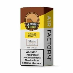 VTM B2C Warehouse Custard Tobacco E-Liquid By Air Factory Salt E-Liquids