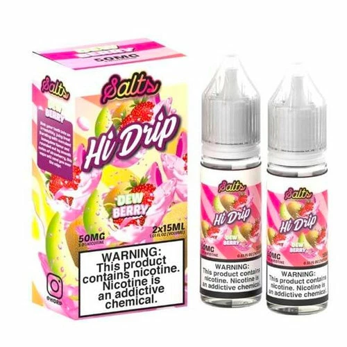 VTM B2C Warehouse Dew Berry Salt E-Liquid Twin Pack By Hi-Drip Salt