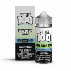 VTM B2C Warehouse Dew Drop Iced E-Juice 100ml By Keep It 100