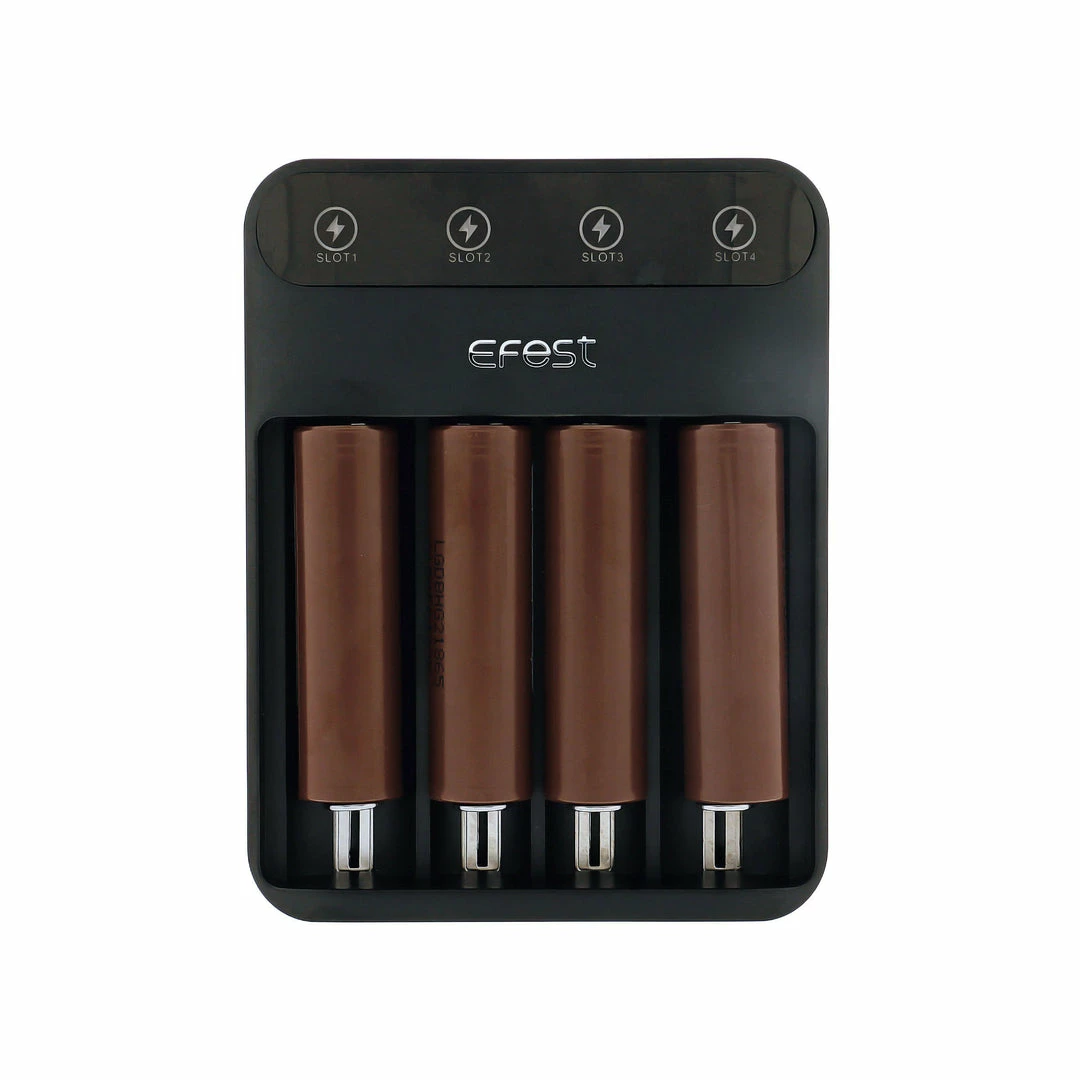 VTM B2C Warehouse Efest LUSH Q4 Intelligent LED 4 Bay Charger Chargers