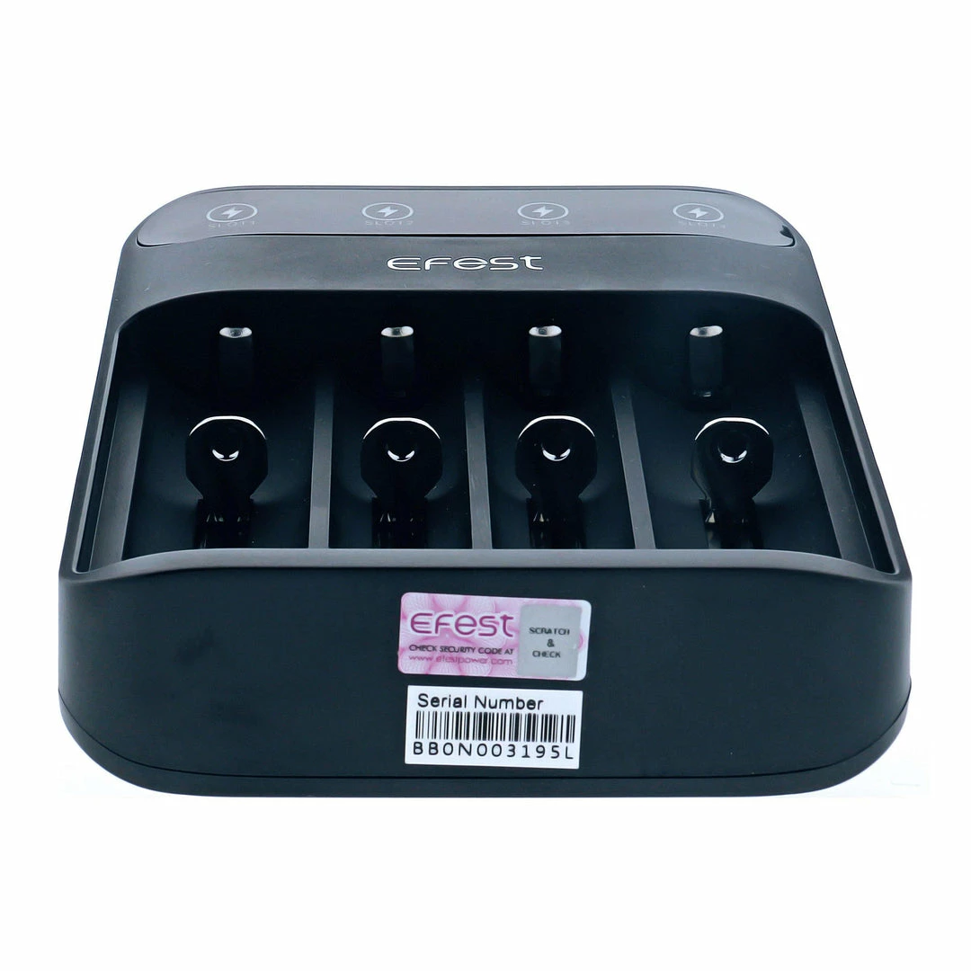 VTM B2C Warehouse Efest LUSH Q4 Intelligent LED 4 Bay Charger Chargers