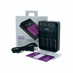 VTM B2C Warehouse Efest LUSH Q4 Intelligent LED 4 Bay Charger Chargers