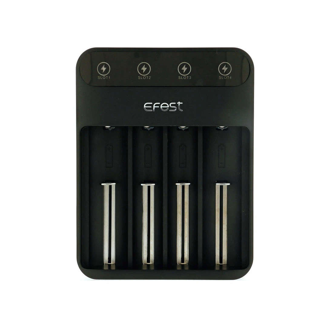 VTM B2C Warehouse Efest LUSH Q4 Intelligent LED 4 Bay Charger Chargers