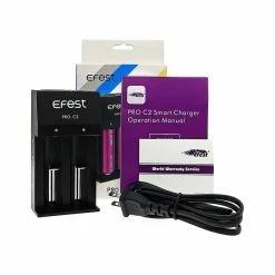 VTM B2C Warehouse Efest PRO C2 Battery Charger