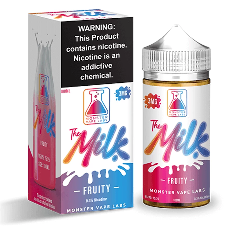 VTM B2C Warehouse Fruity EJuice By The Milk Synthetic NEW
